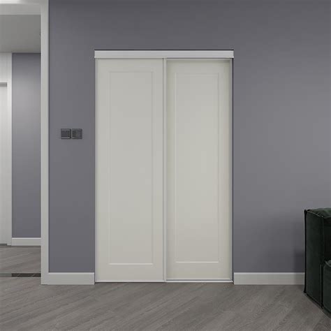Harmony White Mirror MDF Bypass <strong>Sliding Closet Door</strong> with 55 reviews, and the ARK DESIGN 60 in. . Sliding closet doors home depot